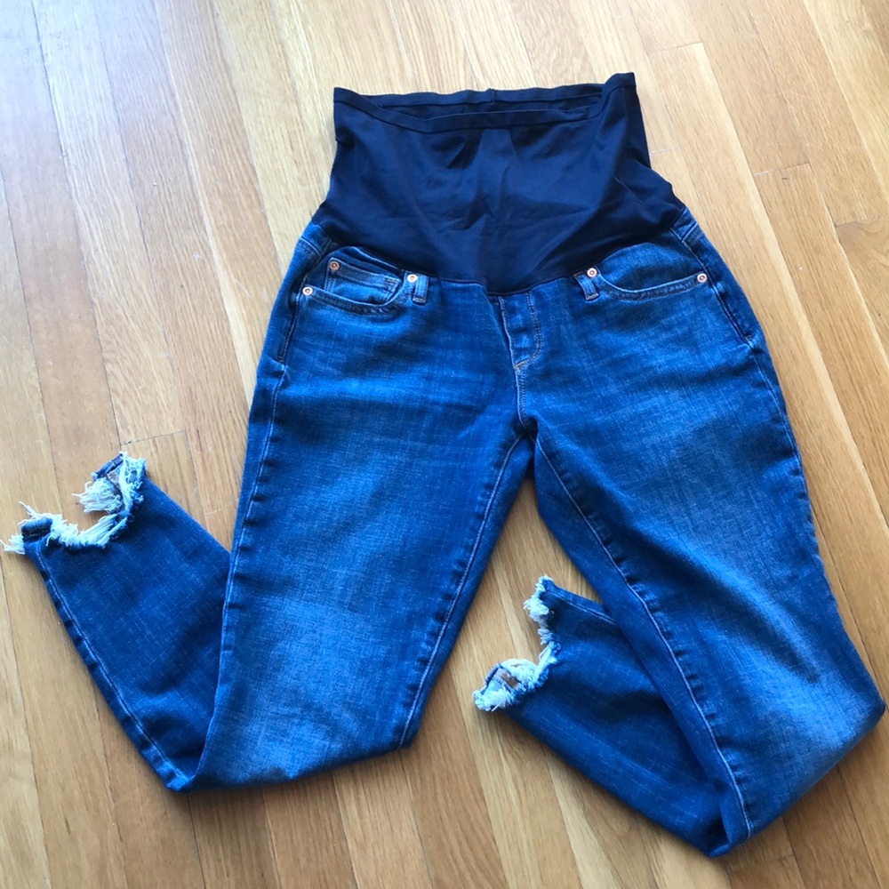 Gap Maternity True Skinny Jeans, Size 27